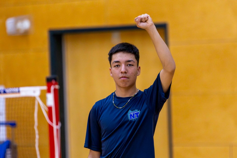 Andrew Kay-Grenier at NAIG 2023. Ollie Williams/Team NT