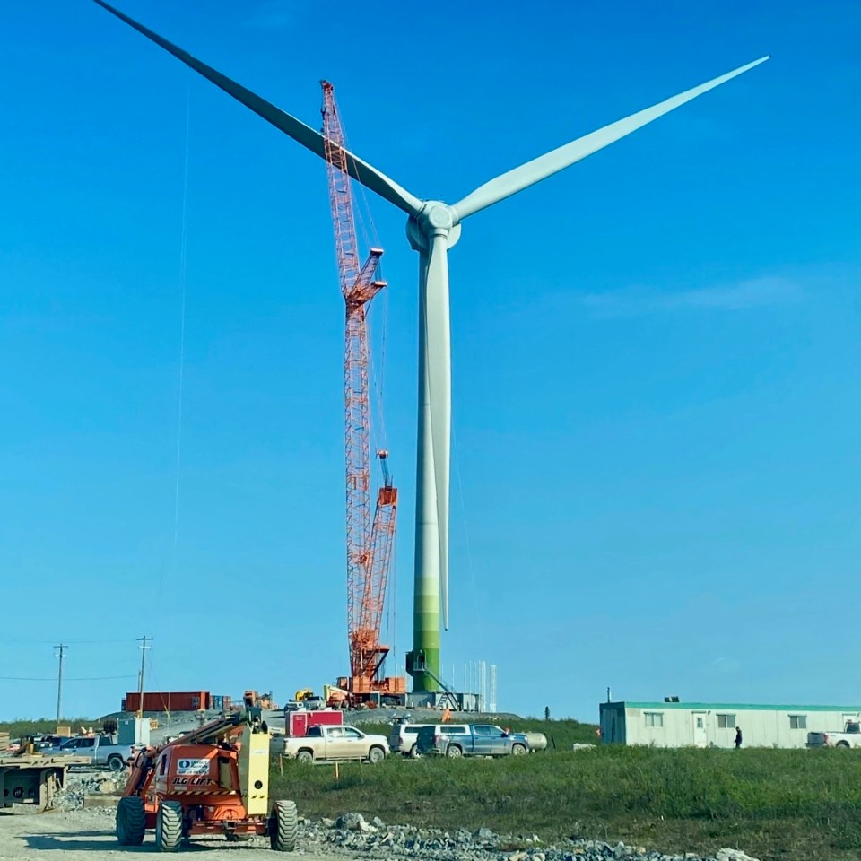 All three blades were installed in June 2023. Photo: NTPC