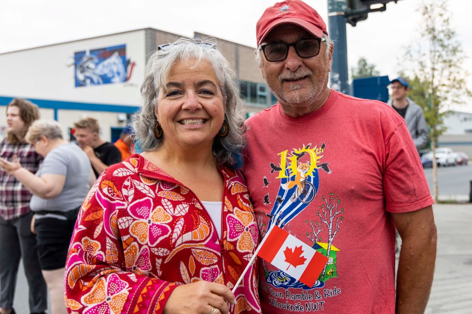 Sheila Bassi-Kellett and Dave Kellett.