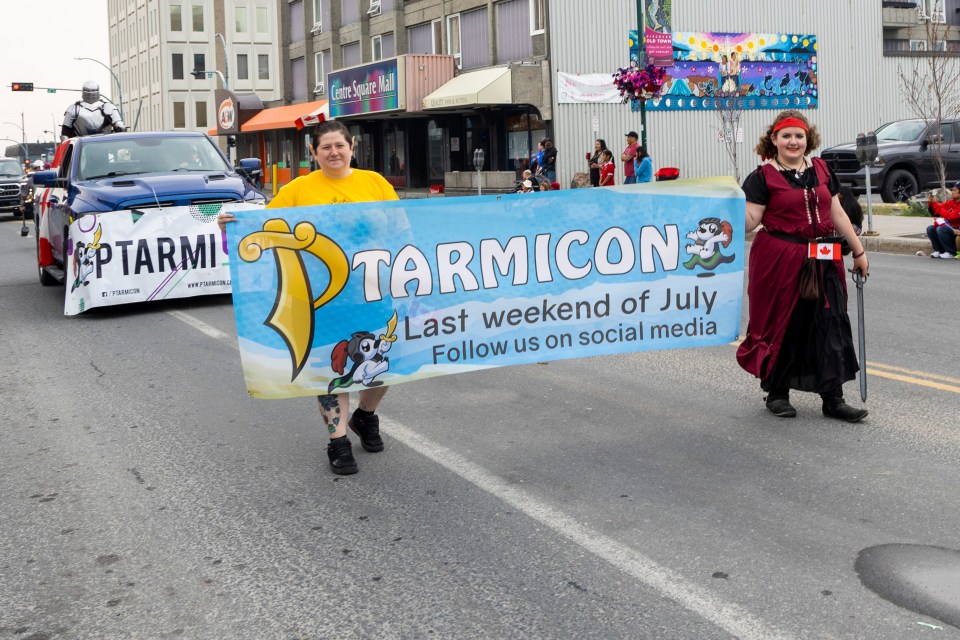 Ptarmicon's parade entry.