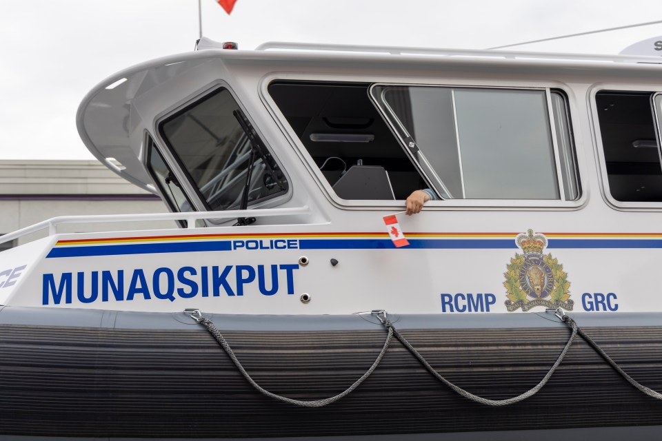 A new RCMP vessel joined the parade.