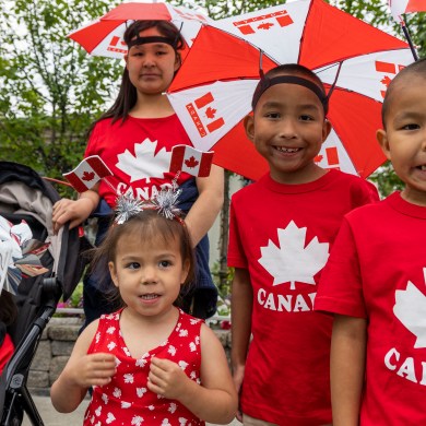Members of the Guthrie family.