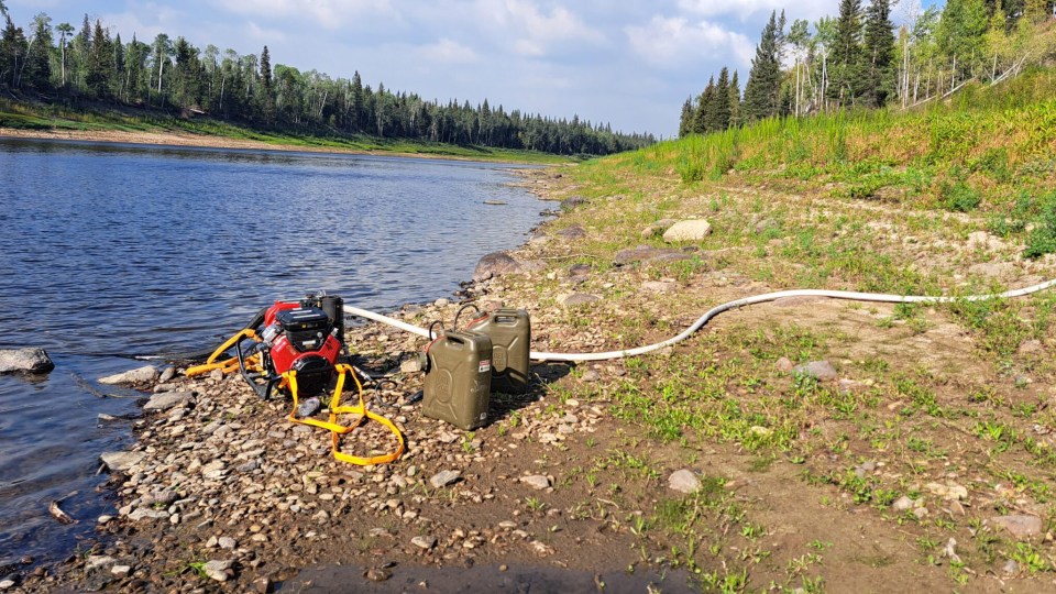 A water pump in Hay River. Photo: Town of Hay River