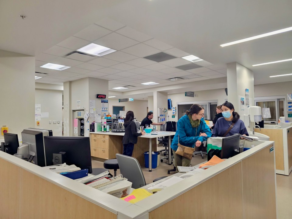 Stanton Territorial Hospital on September 7, 2023. Ollie Williams/Cabin Radio