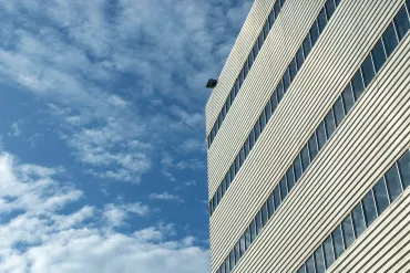 Yellowknife's courthouse building.