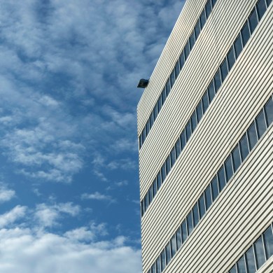 Yellowknife's courthouse building.