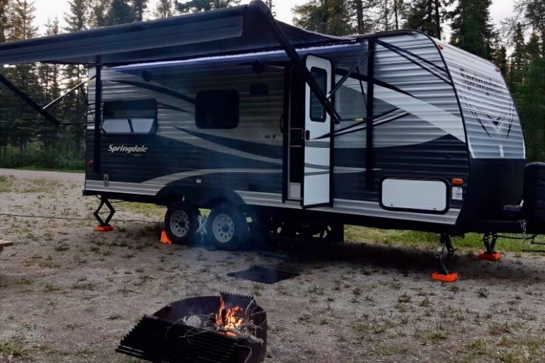 The stolen camper van. Photo: Submitted
