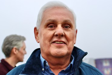 Rocky Simpson in Hay River on October 12, 2023. Aastha Sethi/Cabin Radio