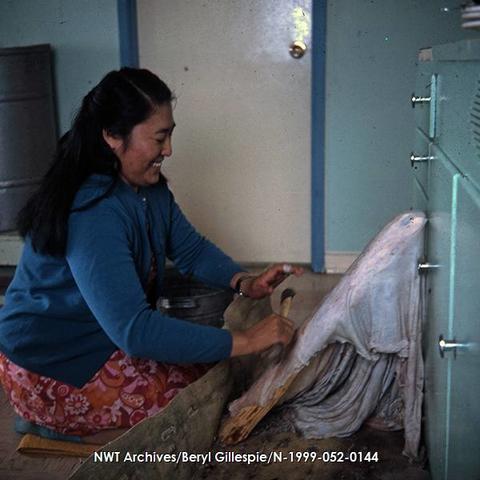 Helen Tobie in 1971. She passed away in 2006. NWT Archives/Beryl Gillespie fonds/N-1999-052: 0144