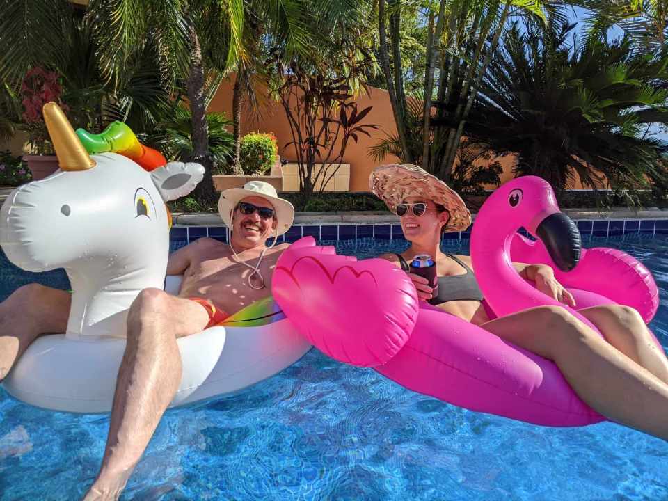 Greg and Chrissie in Nicaragua. Photo: Submitted