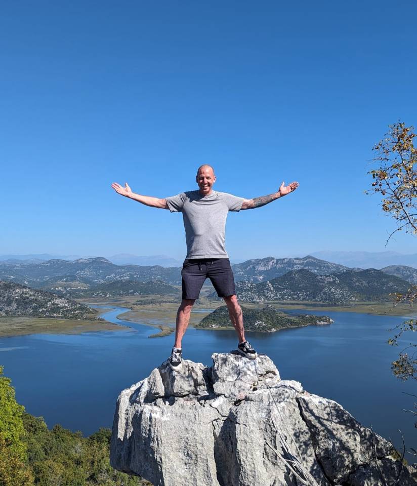 Greg in Montenegro. Photo: Submitted