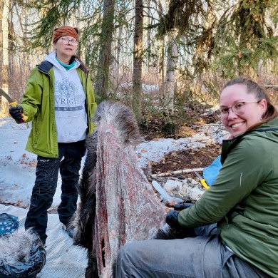Rosa Wright, left, and Megan Okrainec. Photo: Supplied
