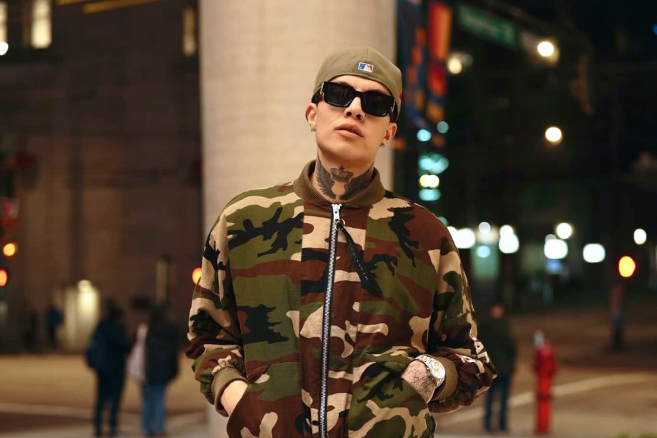 NorthSideBaby in a photo posted to his Facebook page.