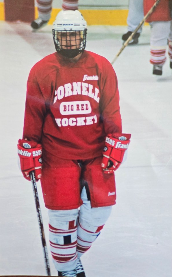 At a Cornell practice. Photo: Submitted