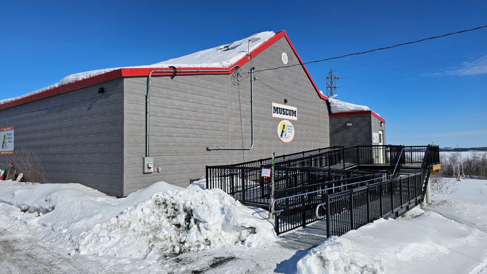 The exterior of the Yellowknife Historical Museum.