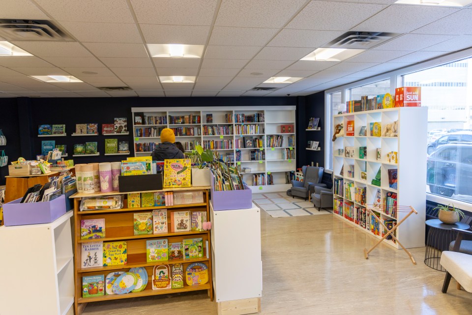 A view of the Book Cellar children's section. Ollie Williams/Cabin Radio