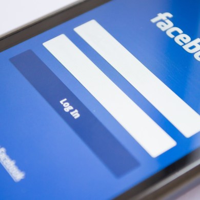 A Facebook login screen. 3dm1983/Dreamstime