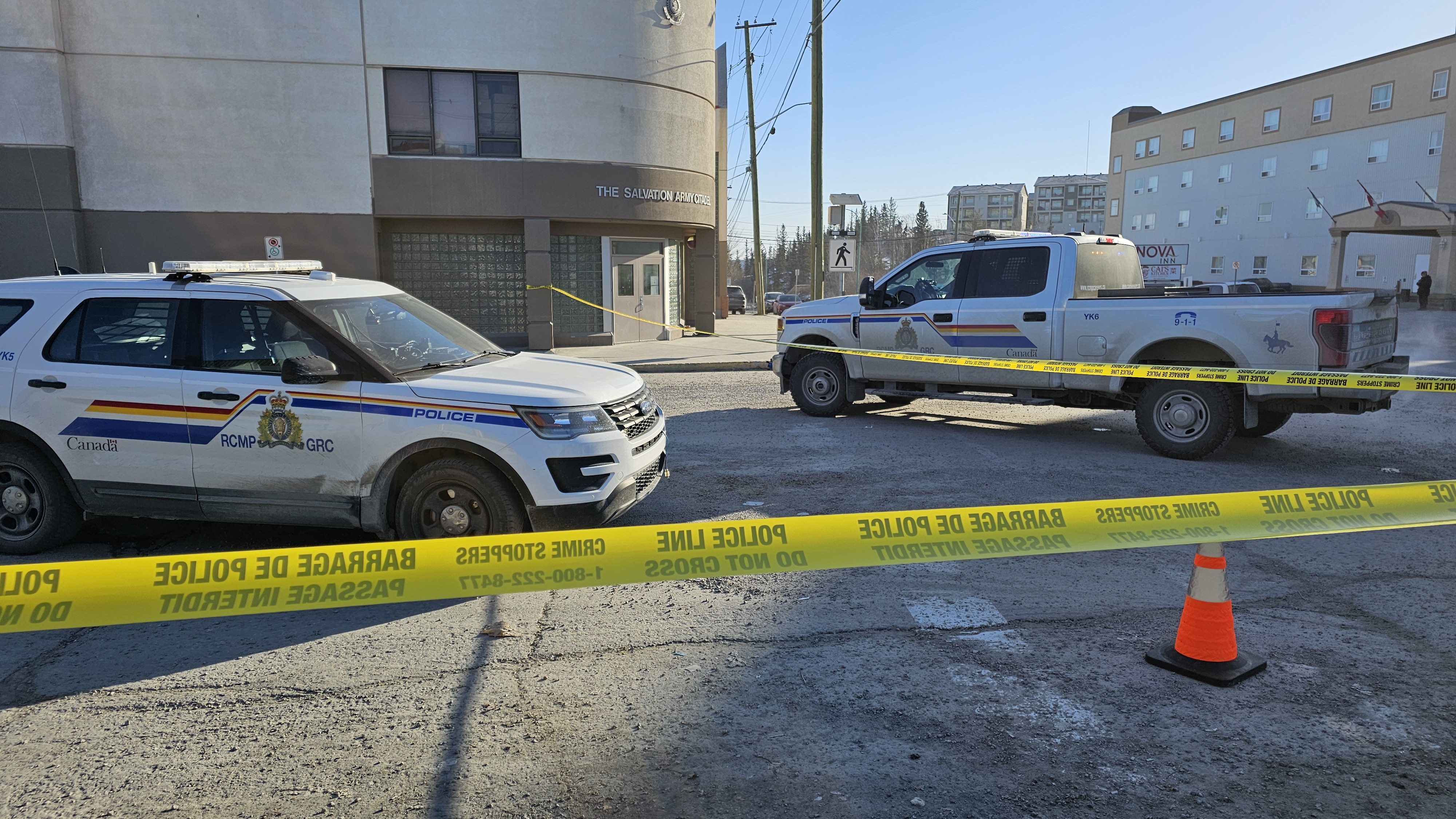 RCMP say man ‘lay down in front of police vehicle’ ahead of collision