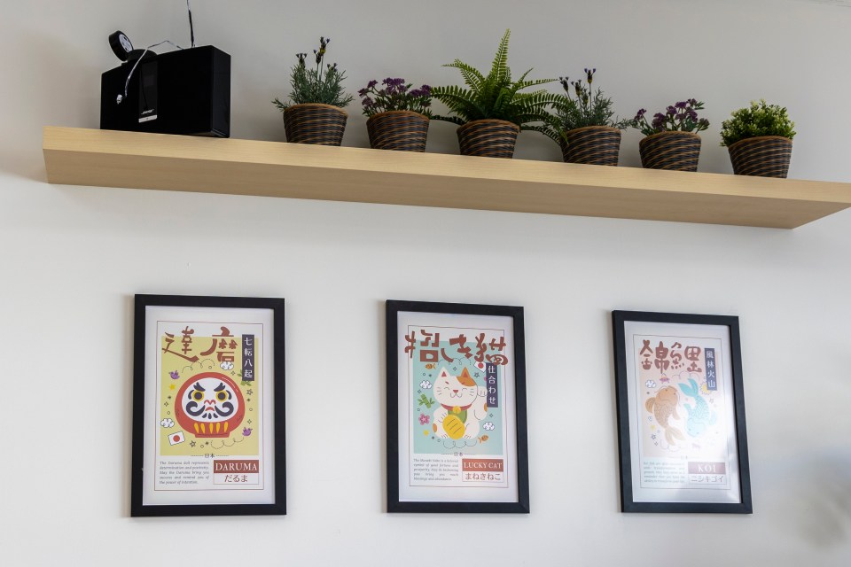 Decorations on the wall of From Scratch. Ollie Williams/Cabin Radio