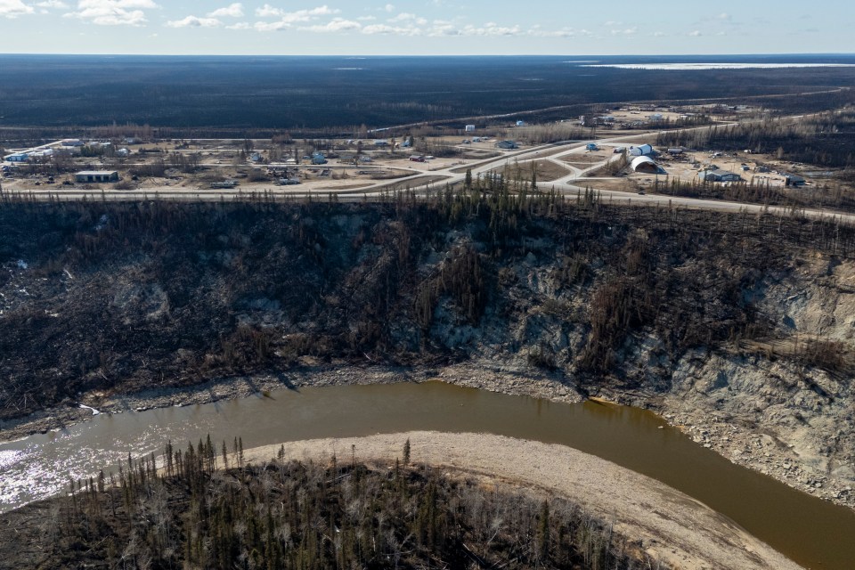 The hamlet of Enterprise. Ollie Williams/Cabin Radio