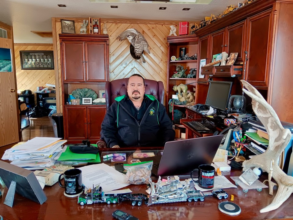 Kurt Wainman, chief executive of Northwind Industries. Chloe Williams for Cabin Radio