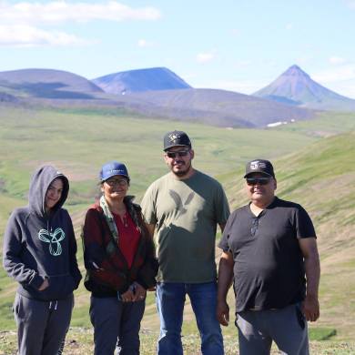 Representatives of the agreement's signatories. Kieron Amos Sidney/Parks Canada