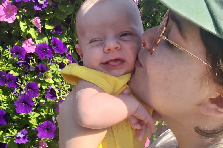 Gracia Penner and her son, Fortress, in a submitted photo.