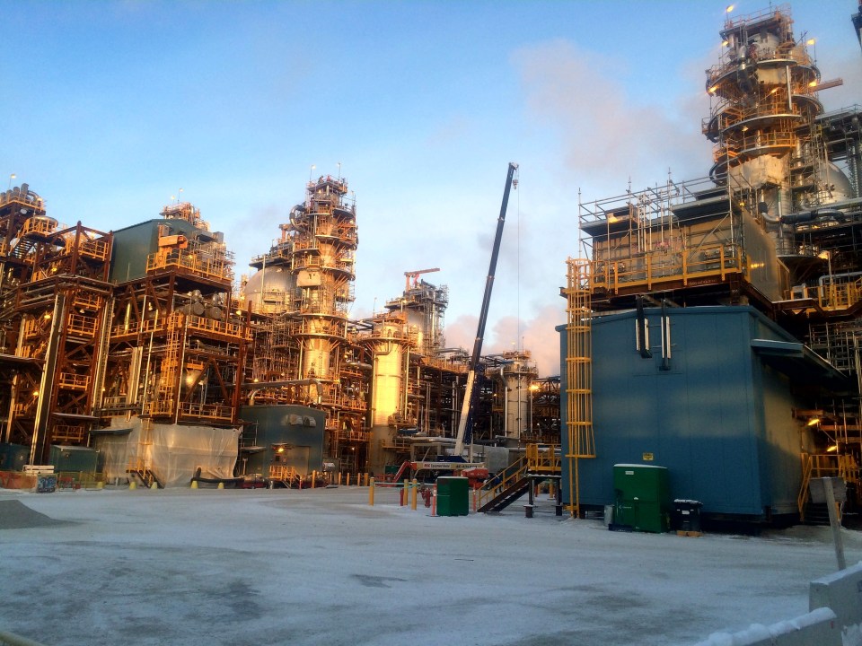 Imperial Oil's Kearl facility. Mbax1979/Dreamstime