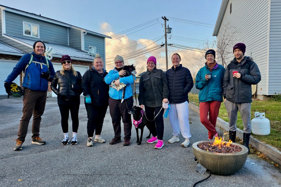 Participants in the clean-up. Ollie Williams/Cabin Radio