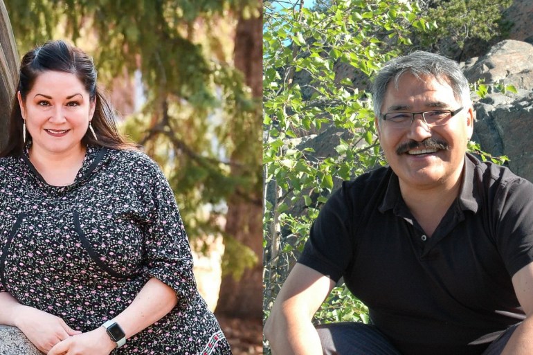 Crystal Gail Fraser, left, and Paul Andrew are the hosts of the How I Survived podcast.