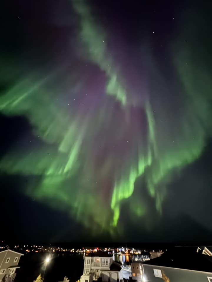The lights over Yellowknife. Photo: Panashe Tiffany Mutandiwa
