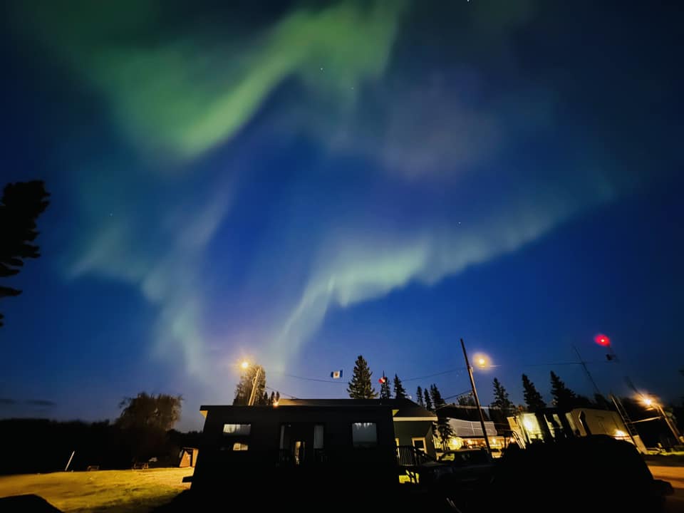 The lights over Nahanni Butte. Photo: Soham Srimani