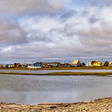 The hamlet of Tuktoyaktuk. Stephan Pietzko/Dreamstime