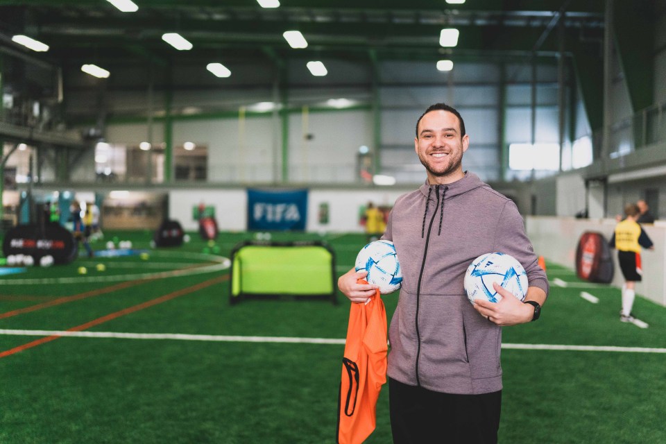Brooks Skyers, a Yellowknife teacher who signed up for the program. Sarah Pruys/NWT Soccer