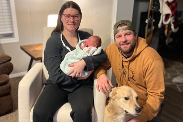 Hope, Sophia and Dan Sapozhnikov in a submitted photo.