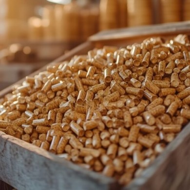 Wood pellets. Photo: Marco Verch