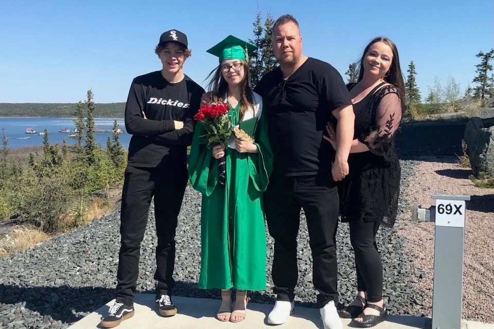 Lance Beaulieu and his family. Photo: Submitted