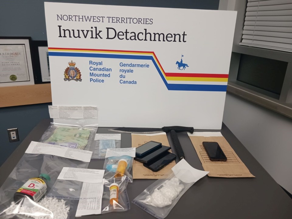 Inuvik RCMP charge three Edmonton men with drug trafficking