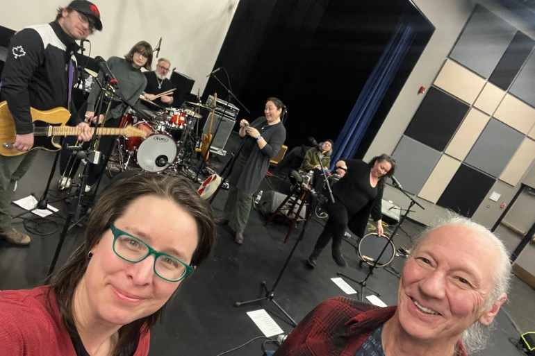 New North Collective on the road. Photo: Debbie Peters