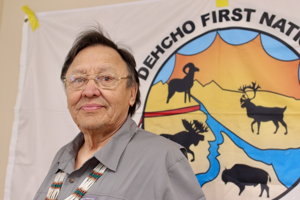 Dehcho Grand Chief Herb Norwegian. Aastha Sethi/Cabin Radio