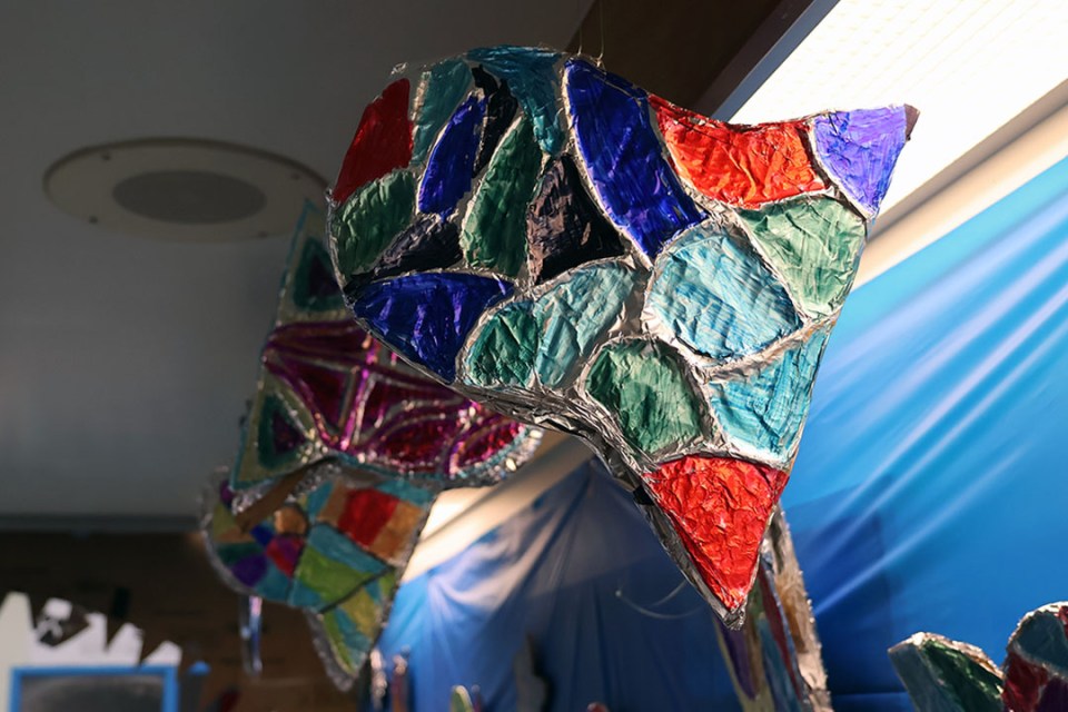 Decorated fish