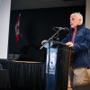 Peter Clarkson, mayor of Inuvik, opens the 2025 Arctic Development Expo. Tony Devlin/Arctic Development Expo