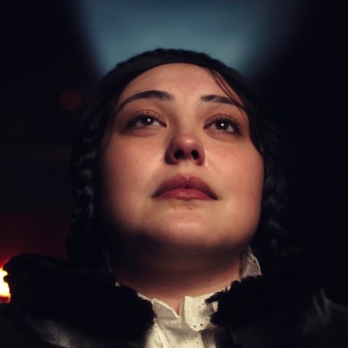 Olivia Iatridis as Nancy Columbia Palmer Eneutseak. Photo: Supplied