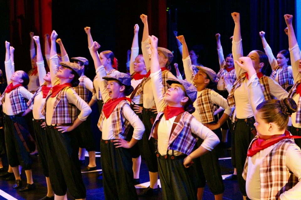 Bella Dance Academy performing Newsies. Serra Hamilton/Cabin Radio