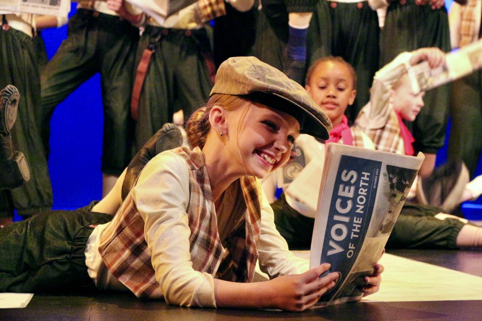 Bella Dance Academy performing Newsies. Serra Hamilton/Cabin Radio