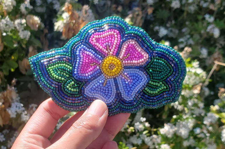 Keira Ash's completed piece. Photo: Keira Ash