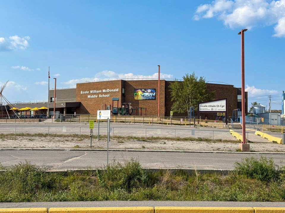 William McDonald School in June 2025. Ollie Williams/Cabin Radio