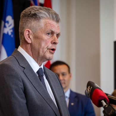 NWT environment minister Jay Macdonald. Ollie Williams/Cabin Radio