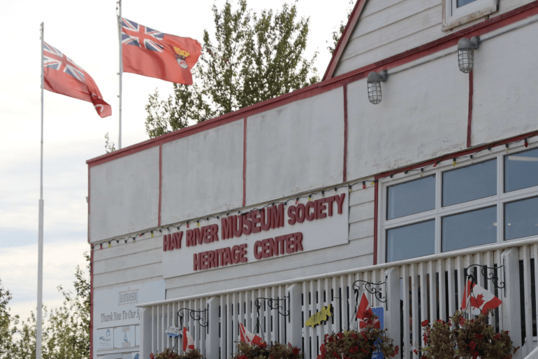 A photo of the Hay River Museum Society Heritage Centre from its website.