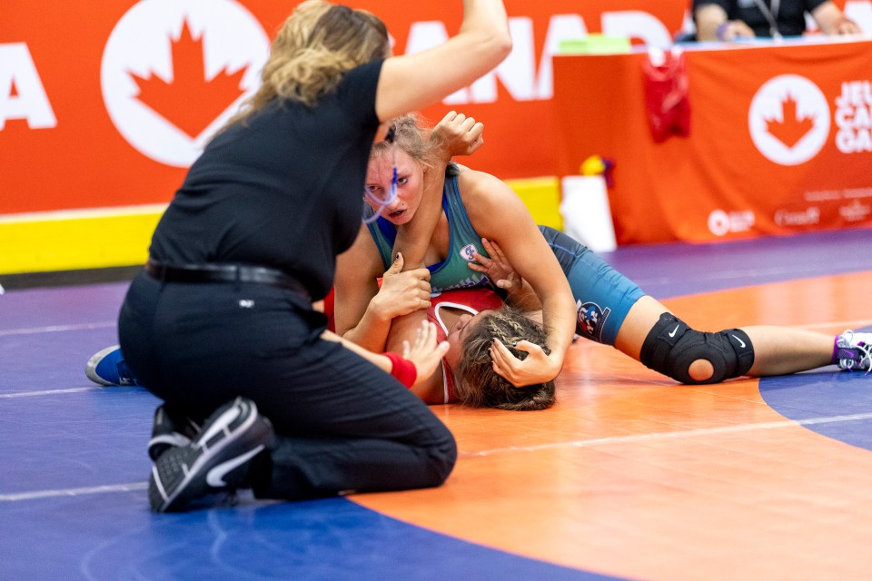 Emma Pedersen, top, and Cora Ford. Ollie Williams/Team NT